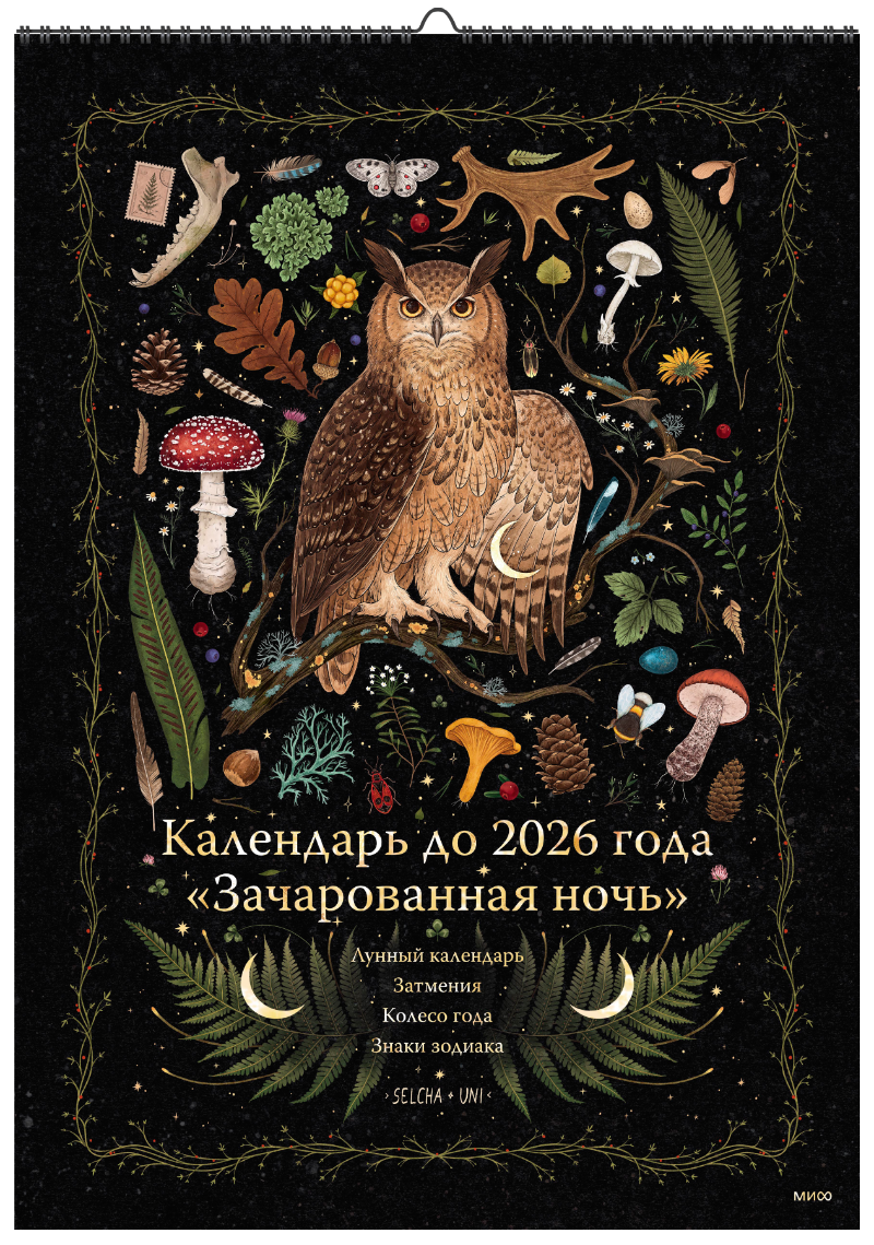 Календарь до 2026 года «Зачарованная ночь»